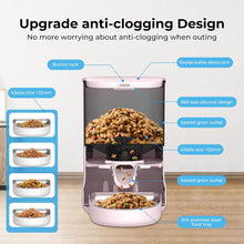 Load image into Gallery viewer, DOGNESS 6L Pet Feeder Automatic Cat Feeder Cube Programmable Pet Food Dispenser Feeder
