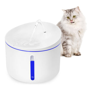 DOGNESS  Pet Water Fountain for Cat Drinking Fountain Super Quiet Flower (1 L/34oz )