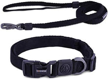 Load image into Gallery viewer, DOGNESS Comfortable Pet Collar and Leash Sets Soft Cotton, for Dogs Training, Walking, Running