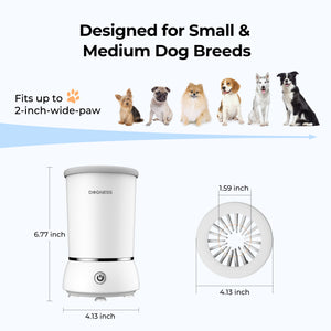 DOGNESS  Automatic Dog Paw Cleaner  Dog Paw Washer For Small and Medium-sized Dog