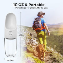 Load image into Gallery viewer, DOGNESS Portable Water Bottle for your Pet Leak Proof Travel Water Cup (10oz/300ml)
