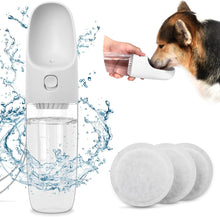 Load image into Gallery viewer, DOGNESS Portable Dog Water Bottle Plus with Filter （14oz/438ml）