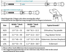 Load image into Gallery viewer, DOGNESS Reflective Dog Collar for Small Medium Large Dogs
