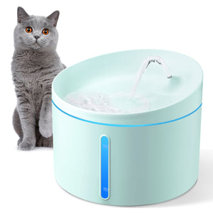 DOGNESS Smart Cat Water Fountain  Plus  3.2L/108oz Cat Dog Drinking Fountain Super Quiet Flower