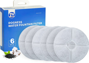 Water Fountain Filters for D07, D08, D09 Fountains-6 Pack