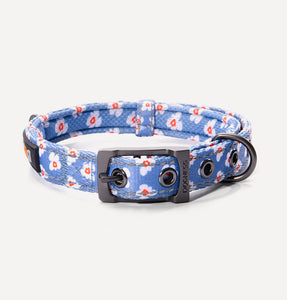 DOGNESS Printing Collar - Pattern Dog Collar, Polyester Webbing, Soft and Comfortable