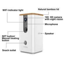 Load image into Gallery viewer, DOGNESS Wi-Fi Pet Camera with Treat Dispenser for Dogs and Cats Pet Monitor(OPEN BOX)