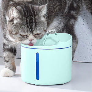 DOGNESS  Pet Water Fountain for Cat Drinking Fountain Super Quiet Flower (1 L/34oz )